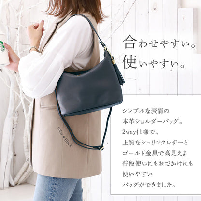 本革 ワンショルダー バッグ レディース 肩掛け ｜ 2wayくったり 卒業式・卒園式・入学式・入園式・ギフト