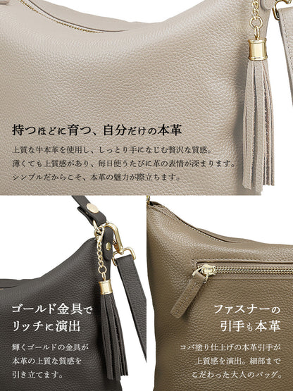 本革 ワンショルダー バッグ レディース 肩掛け ｜ 2wayくったり 卒業式・卒園式・入学式・入園式・ギフト