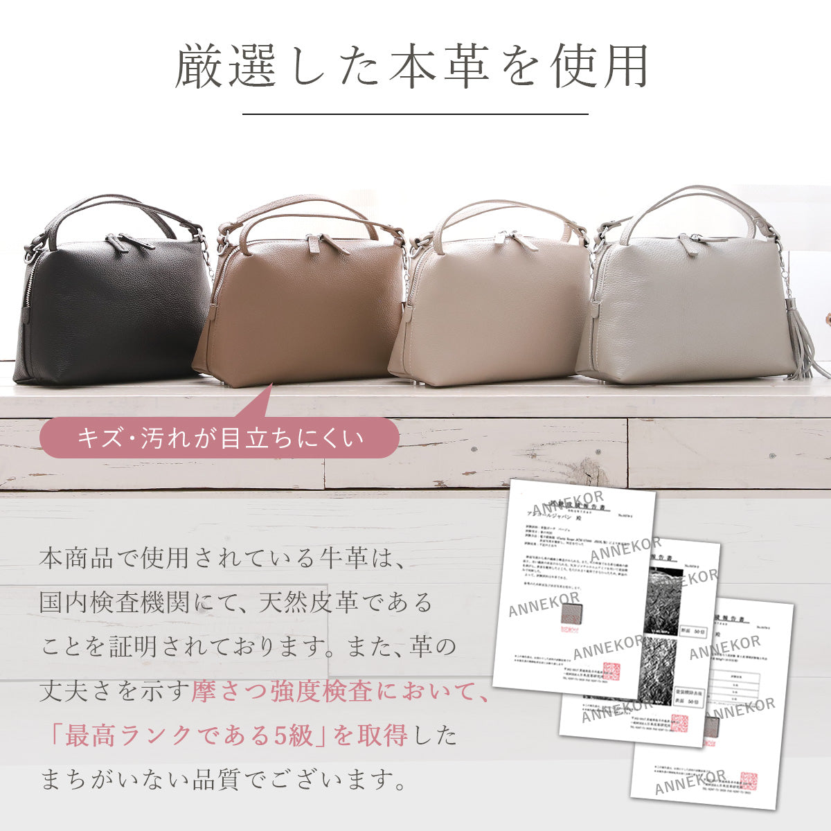 本革 ショルダーバッグ レディース 【サッと持てるダブルストラップ】 2WAY＆斜めがけ ハンドバッグ フォーマルにも