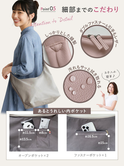 おしゃれ＆軽量 ワンショルダーバッグ | レディース 斜めがけ 軽い 大きめ 大容量 A4 ショルダーバッグ 推し活 オシ活